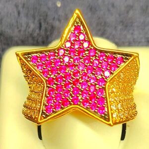 Star ring in size 9